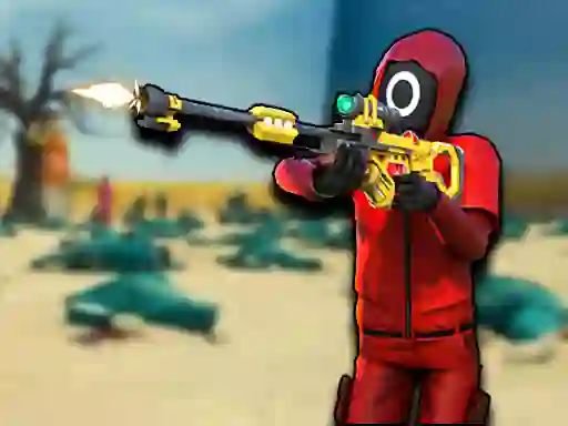 Gêm Squid Game Sniper Shooter ar-lein