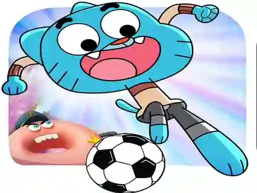 Gêm Gumball Soccer Game ar-lein