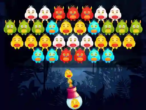 Gêm Monster Bubble Shooter ar-lein