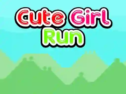 Gêm Cute Girl Run ar-lein
