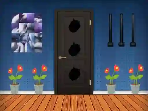 Gêm Metal House Escape ar-lein