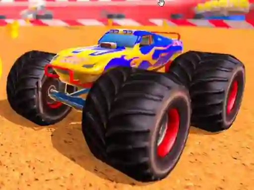 Gêm Monster truck Offroad Stunts ar-lein