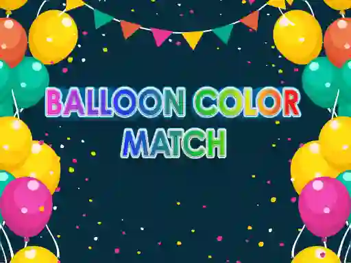 Gêm Balloon Color Matching ar-lein