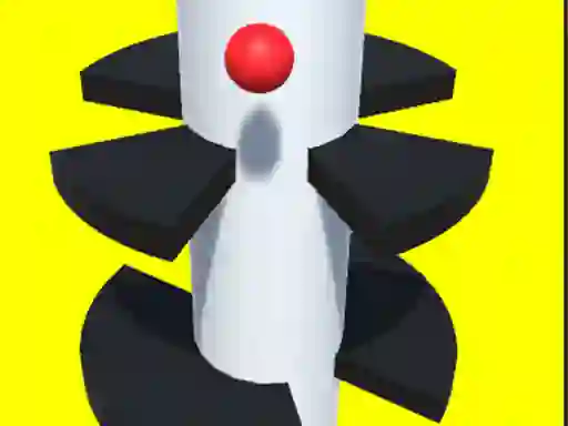 Gêm New Helix Jump ar-lein