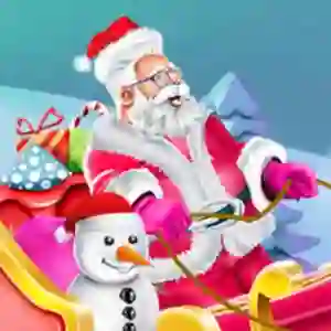 Gêm Design santas sleigh ar-lein
