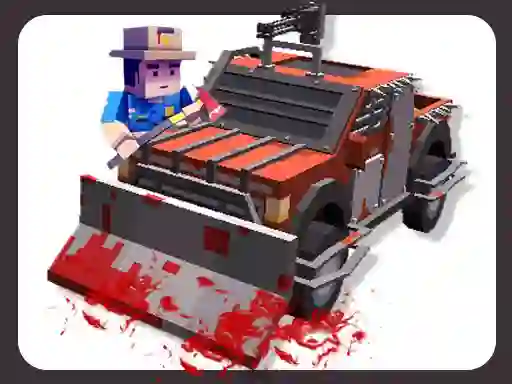 Gêm Endless Zombie Road ar-lein