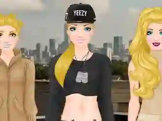 Gêm Barbies Yeezy Line ar-lein