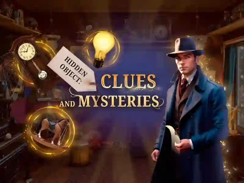 Gêm Hidden Object: Clues and Mysteries ar-lein