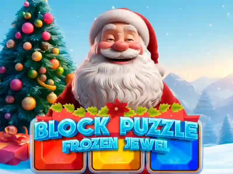 Gêm Block Puzzle Frozen Jewel ar-lein