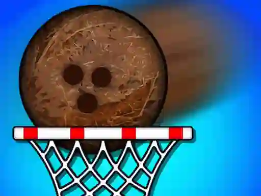Gêm Super coconut Basketball ar-lein