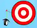 Gêm Penguin with Bow Golf ar-lein