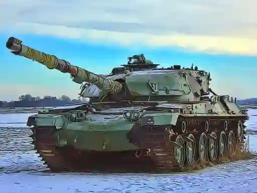 Gêm Military Tanks Jigsaw ar-lein