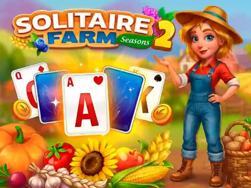 Gêm Solitaire Farm Seasons 2 ar-lein