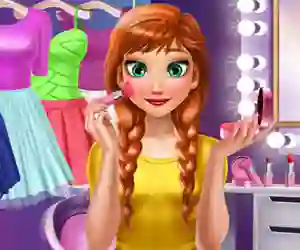 Gêm Ice Princess Makeup Time ar-lein