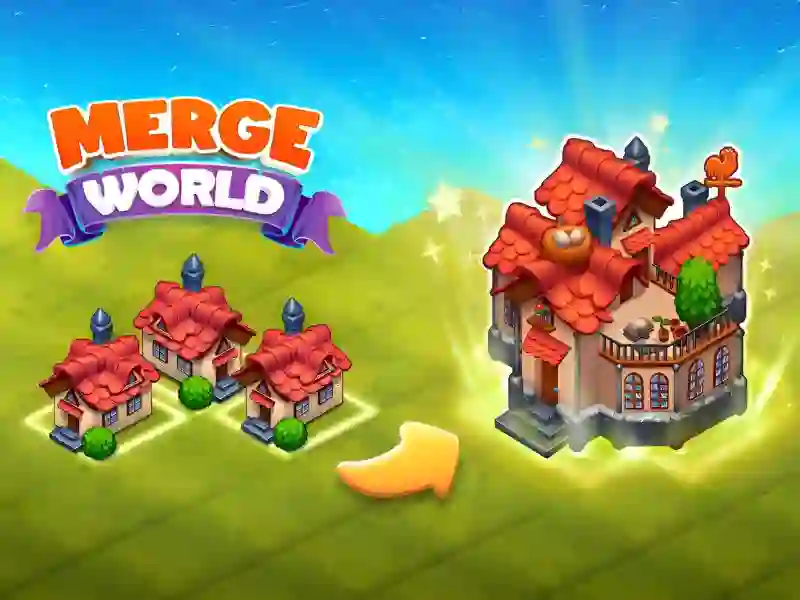 Gêm Merge World ar-lein