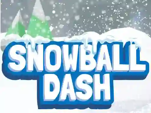 Gêm Snowball Dash ar-lein