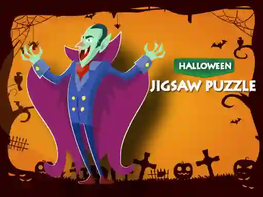 Gêm Halloween Jigsaw Puzzle ar-lein
