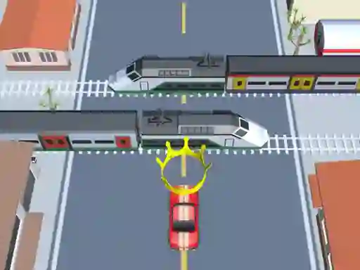 Gêm Car vs Train ar-lein