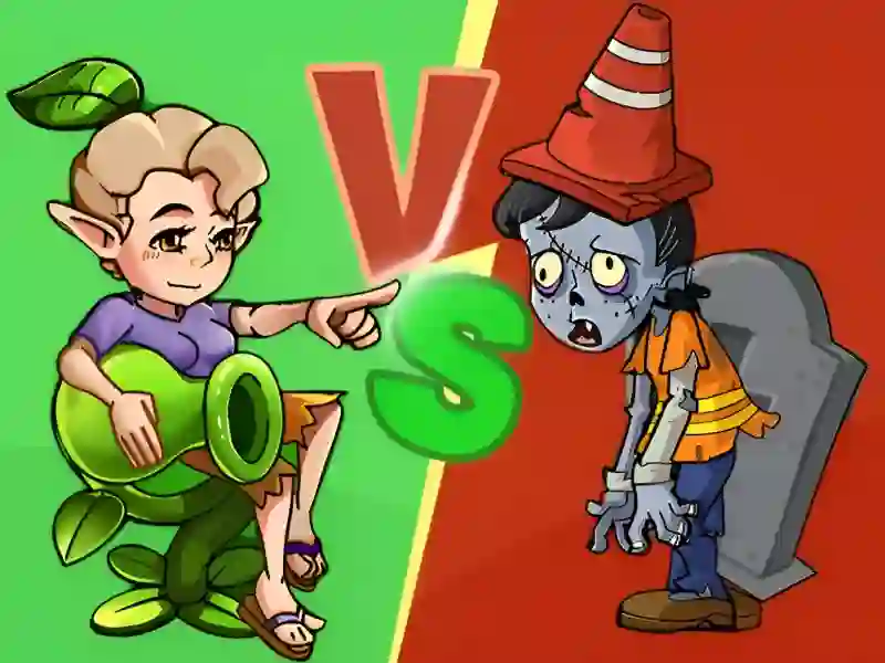 Gêm Plants Vs Zombies War ar-lein