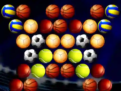 Gêm Bubble Shooter Golden Football ar-lein