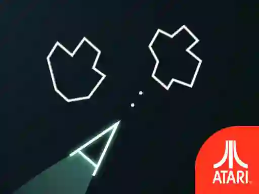 Gêm Atari Asteroids ar-lein