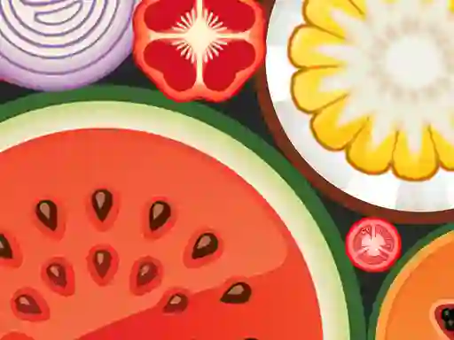 Gêm Merge Veggies ar-lein