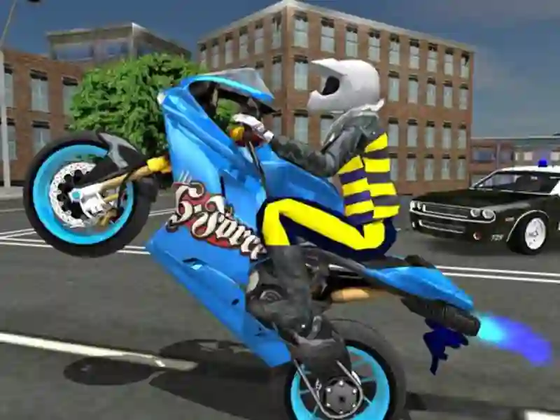 Gêm Sports Bike Simulator Drift 3d ar-lein