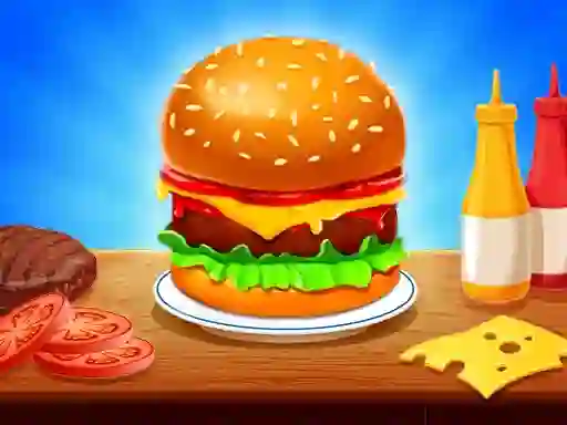 Gêm Burger Cafe ar-lein