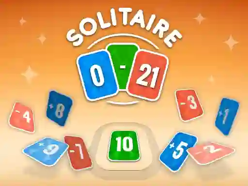 Gêm Solitaire Zero21 ar-lein