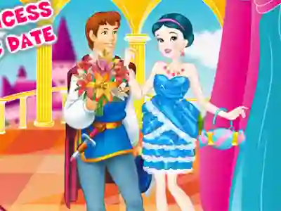 Gêm White Princess Romantic Date ar-lein