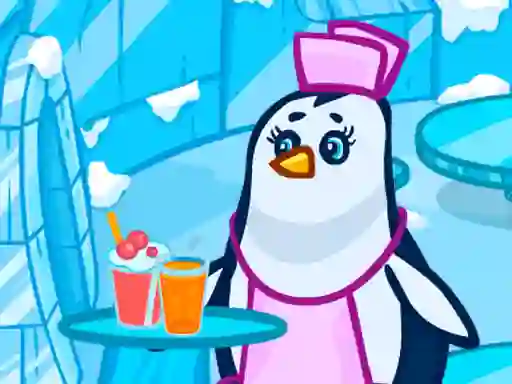 Gêm Penguin Cafe ar-lein
