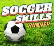 Gêm Soccer Skills Runner ar-lein
