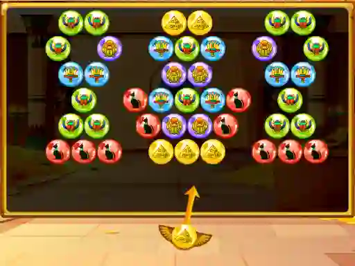 Gêm Bubble Shooter Egypt ar-lein