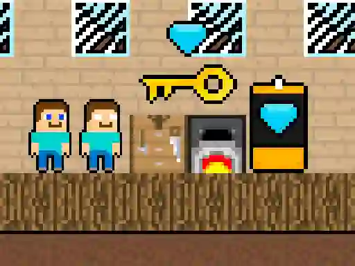 Gêm Duo House Escape ar-lein