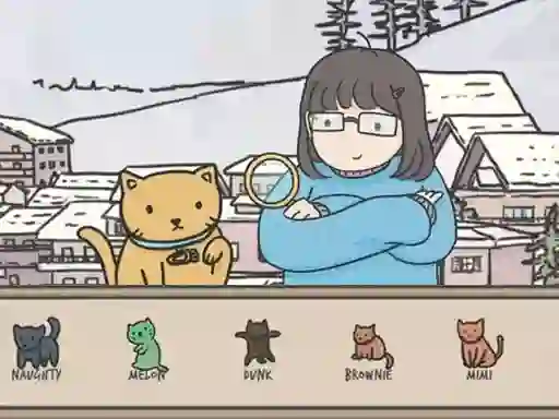 Gêm Hidden Cats Detective Agency ar-lein