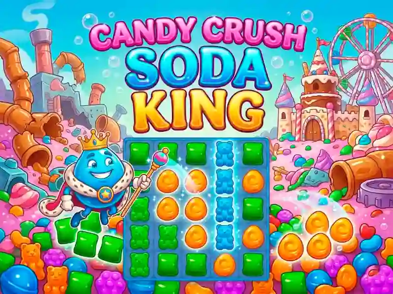 Gêm Candy Crush Soda King ar-lein