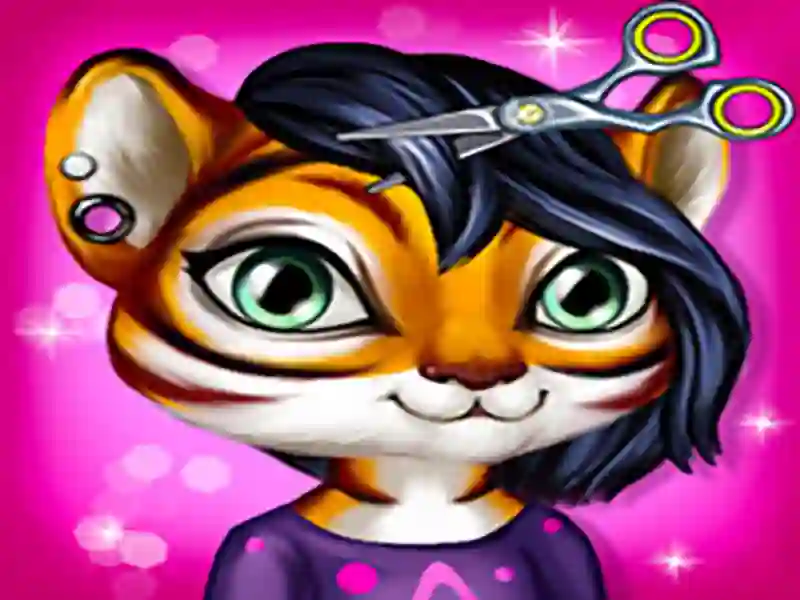Gêm Cute Animal Hair Salon ar-lein