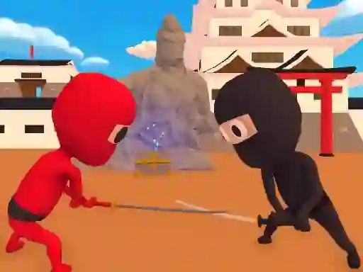 Gêm Stickman Ninja Way Of The Shinobi ar-lein