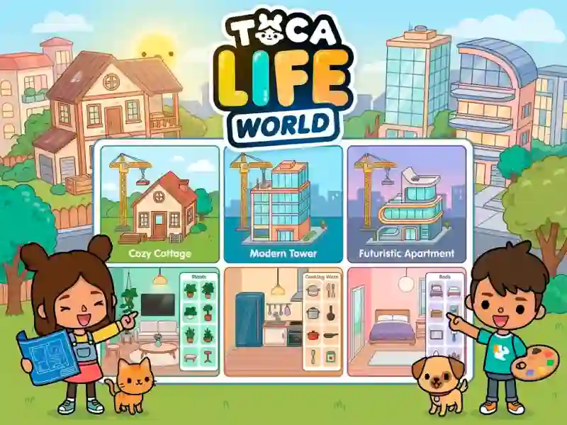 Gêm Toca Life World ar-lein