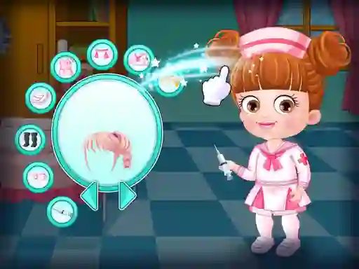 Gêm Baby Hazel Doctor Dressup ar-lein