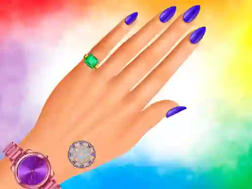 Gêm Nail Art Design ar-lein