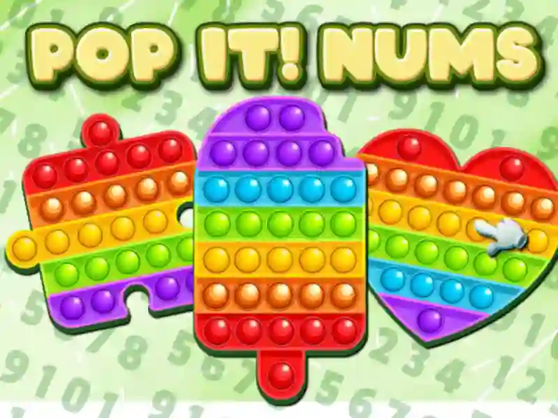 Gêm Pop It! Nums ar-lein