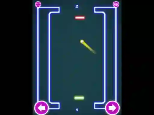 Gêm Pong Neon ar-lein