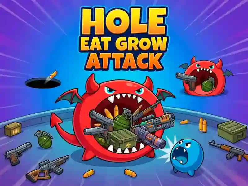 Gêm Hole Eat Grow Attack ar-lein