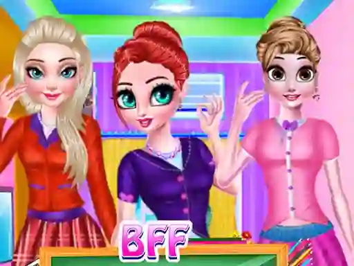 Gêm BFF High School Style ar-lein