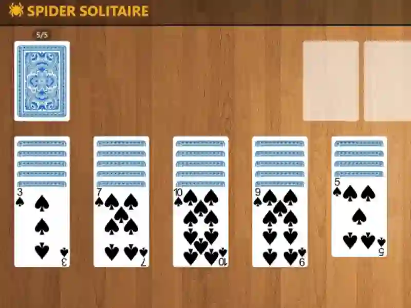 Gêm Spider Solitaire Pro ar-lein