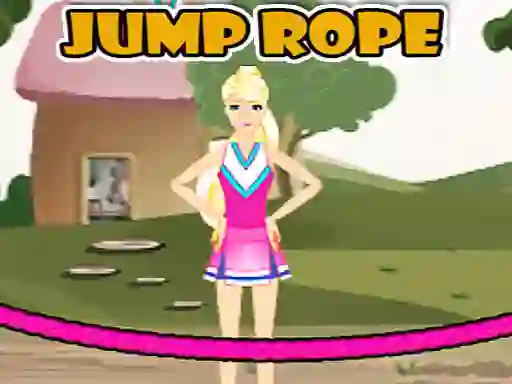 Gêm Barbie Jump Rope ar-lein