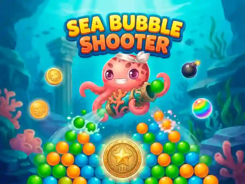 Gêm Sea Bubble Shooter ar-lein