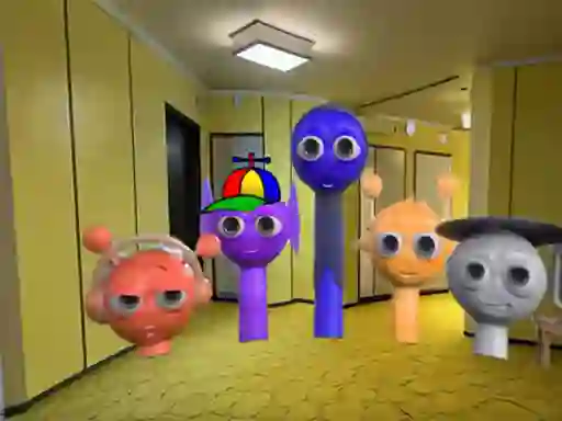 Gêm Sprunki Backroom Terrors Skibidi Toilet ar-lein