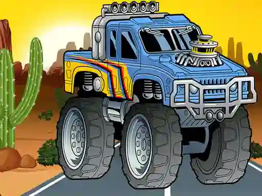 Gêm Crazy Monster Truck ar-lein
